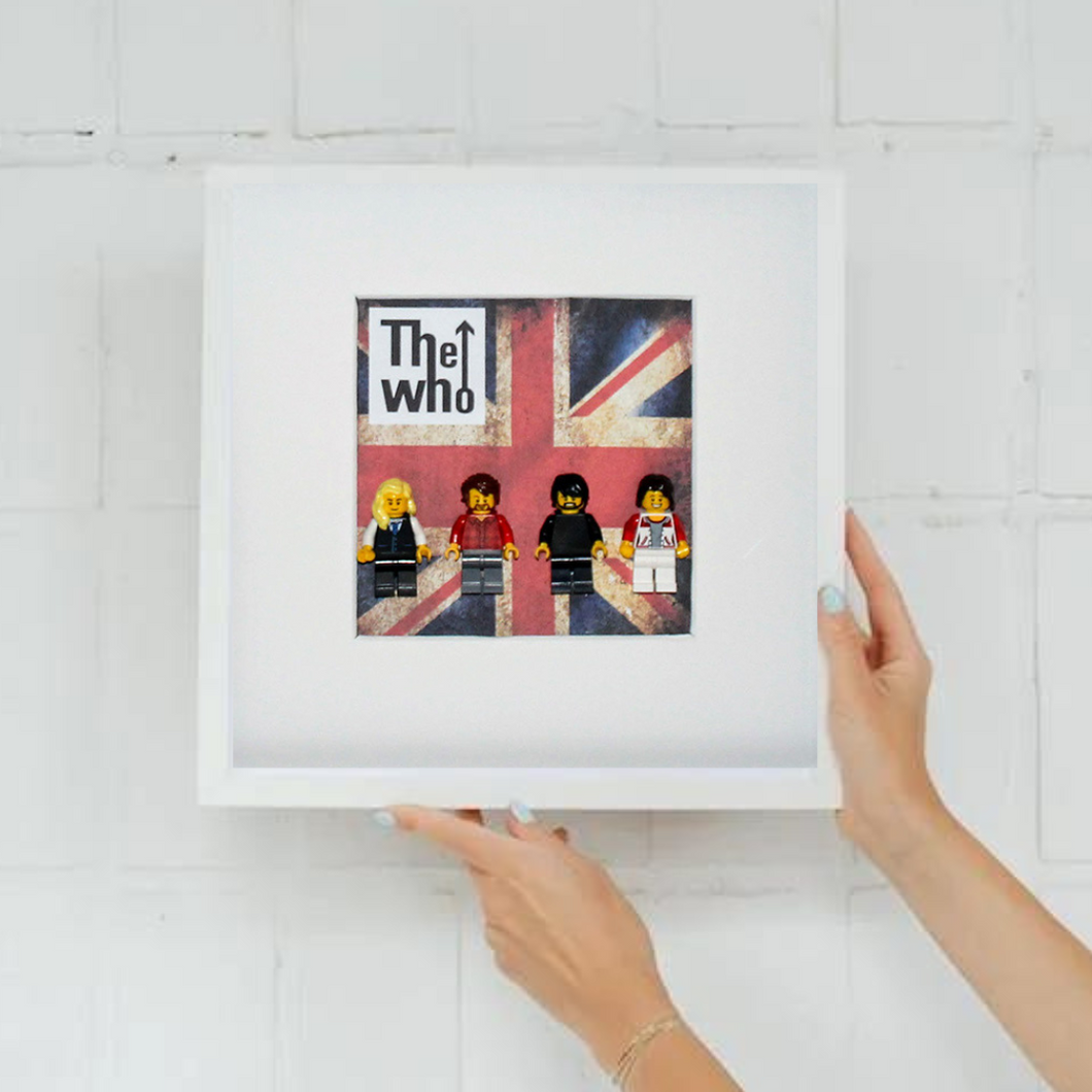 The Who LEGO® Minifigure Band Frame