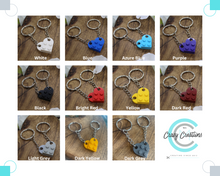 Load image into Gallery viewer, Personalised LEGO® Love Heart Keyring for Mum