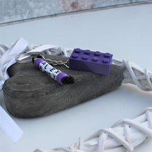 Load image into Gallery viewer, Personalised LEGO® Brick Keyring for Mum