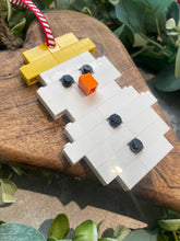 Load image into Gallery viewer, Make your own Christmas LEGO® Snowman Decoration