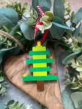 Load image into Gallery viewer, Make your own Christmas LEGO® Tree Decoration