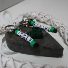 Load image into Gallery viewer, Personalised LEGO® Love Heart Keyring