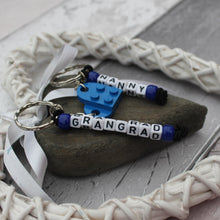 Load image into Gallery viewer, Personalised LEGO® Love Heart Keyring