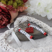 Load image into Gallery viewer, Personalised LEGO® Love Heart Keyring