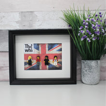 Load image into Gallery viewer, The Who LEGO® Minifigure Band Frame