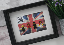 Load image into Gallery viewer, The Who LEGO® Minifigure Band Frame