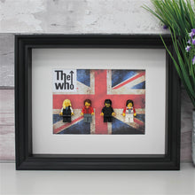 Load image into Gallery viewer, The Who LEGO® Minifigure Band Frame