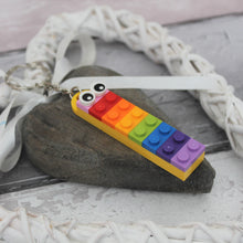Load image into Gallery viewer, Rainbow Teacher LEGO® Keyring
