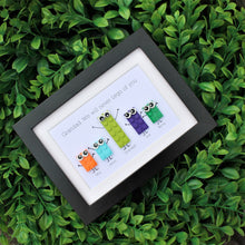 Load image into Gallery viewer, Personalised LEGO® Plate Frame for him