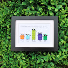 Load image into Gallery viewer, Personalised LEGO® Plate Frame for him