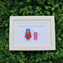 Load image into Gallery viewer, Personalised Superman LEGO® Plate frame