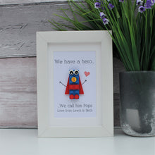 Load image into Gallery viewer, Superhero LEGO® Plate Frame