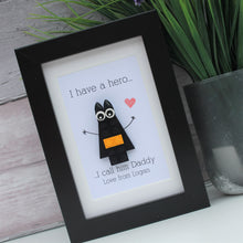 Load image into Gallery viewer, Superhero LEGO® Plate Frame