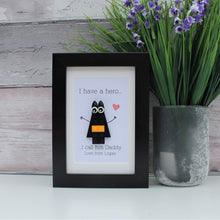 Load image into Gallery viewer, Superhero LEGO® Plate Frame