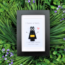 Load image into Gallery viewer, Superhero LEGO® Plate Frame