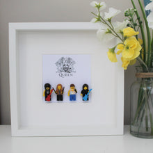 Load image into Gallery viewer, Queen LEGO® Minifigure Band Frame
