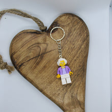 Load image into Gallery viewer, Personalised LEGO® Figure Keyrings
