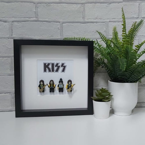 Rock band Kiss - minifigure black box frame