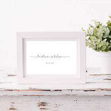 Load image into Gallery viewer, Personalised Couples Name Print