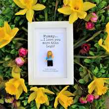 Load image into Gallery viewer, I love you more than lego - white