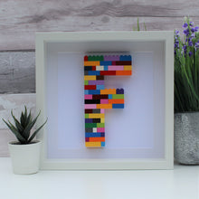 Load image into Gallery viewer, Initial lego letter frame