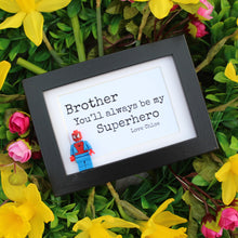 Load image into Gallery viewer, brother you'll always be my hero-black
