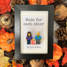 Load image into Gallery viewer, Personalised made for each other frame