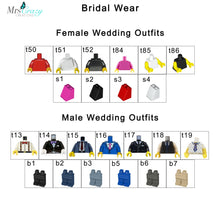 Load image into Gallery viewer, Mrs Crazy Creations Bridal wear options