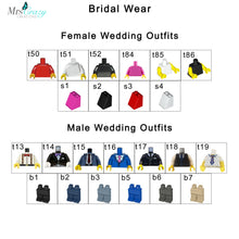 Load image into Gallery viewer, Mrs Crazy Creations Bridal wear options
