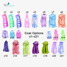 Load image into Gallery viewer, Mrs Crazy Creations Coat art print options c1-c21