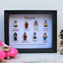 Load image into Gallery viewer, Personalised Minifigure Football Frame