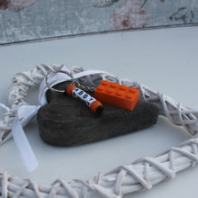 Load image into Gallery viewer, Personalised LEGO® Brick Keyring
