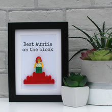 Load image into Gallery viewer, Best Auntie on the block black frame