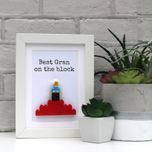 Load image into Gallery viewer, Best Gran on the block white frame