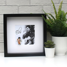 Load image into Gallery viewer, Elvis Minifigure black box frame
