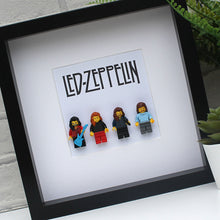 Load image into Gallery viewer, Led Zepplin minifigure black frame
