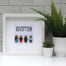 Load image into Gallery viewer, Led Zepplin minifigure white box frame

