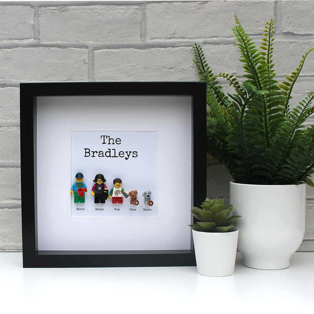 Lego® Family Frame – Mrs Crazy Creations