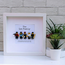 Load image into Gallery viewer, Personalised Lego family of 5