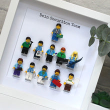 Load image into Gallery viewer, Personalised Lego work group frame