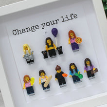 Load image into Gallery viewer, Personalised Lego girls 30th Birthday frame
