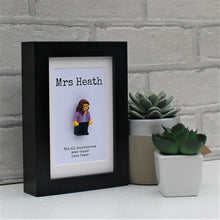 Load image into Gallery viewer, Teacher lego frame