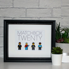 Load image into Gallery viewer, Matchbox 20 Minifigure black luxury frame
