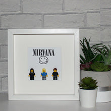 Load image into Gallery viewer, Nirvana Minifigure white box frame
