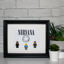 Load image into Gallery viewer, Nirvana Minifigure black luxury frame
