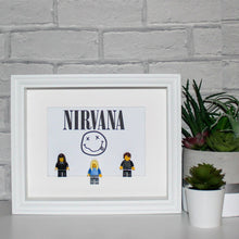 Load image into Gallery viewer, Nirvana Minifigure white luxury frame
