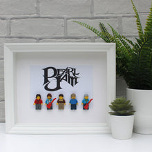 Load image into Gallery viewer, Pearl Jam Minifigure white luxury frame
