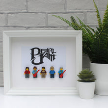 Load image into Gallery viewer, Pearl Jam Minifigure white luxury frame