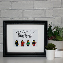 Load image into Gallery viewer, Pink Floyd Minifigure black luxury frame
