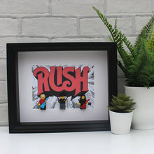 Load image into Gallery viewer, Rush Minifigure black luxury frame
